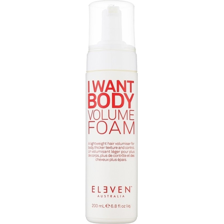Eleven Australia I Want Body Volume Foam 200ml in the group BEAUTY & HEALTH / Hair & Styling / Hair styling / Hair mousse at TP E-commerce Nordic AB (C62281)