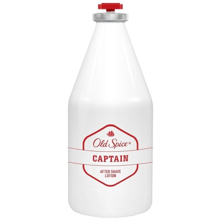 Old Spice Captain After Shave Lotion 100ml in the group BEAUTY & HEALTH / Hair & Styling / Shaving & Trimming / Aftershave at TP E-commerce Nordic AB (C62379)