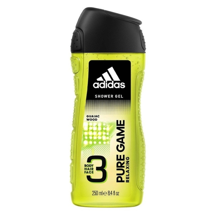 adidas Adipure Pure Game Shower Gel 250ml in the group BEAUTY & HEALTH / Skin care / Body health / Bath & Shower gels at TP E-commerce Nordic AB (C62390)