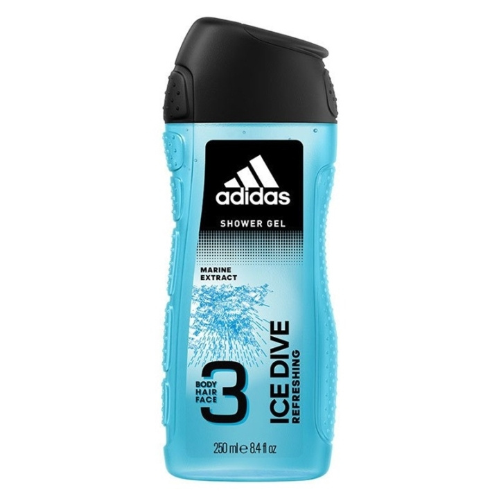 adidas Adipure Ice Dive Shower Gel 250ml in the group BEAUTY & HEALTH / Skin care / Body health / Bath & Shower gels at TP E-commerce Nordic AB (C62392)