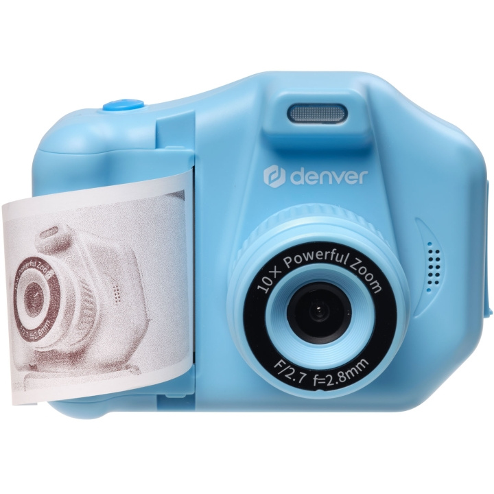 Denver KPC-1370BU Kamera med print-funktion in the group TOYS, KIDS & BABY PRODUCTS / Toys / Electronics & Media / Children\'s cameras & accessories at TP E-commerce Nordic AB (C62411)