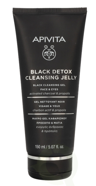 Apivita Black Cleansing Gel 150 ml in the group BEAUTY & HEALTH / Skin care / Face / Cleaning at TP E-commerce Nordic AB (C62425)