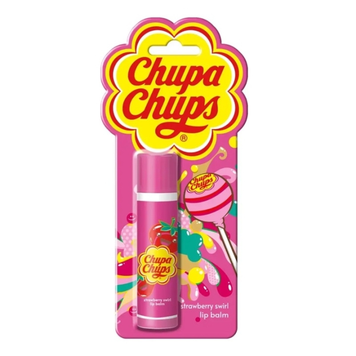 Lip Smacker Chupa Chups Lip Balm Juicy Strawberry in the group BEAUTY & HEALTH / Makeup / Lips / Lip balm at TP E-commerce Nordic AB (C62484)