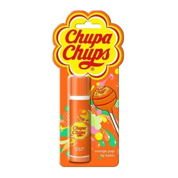 Lip Smacker Chupa Chups Lip Balm Juicy Orange in the group BEAUTY & HEALTH / Makeup / Lips / Lip balm at TP E-commerce Nordic AB (C62485)