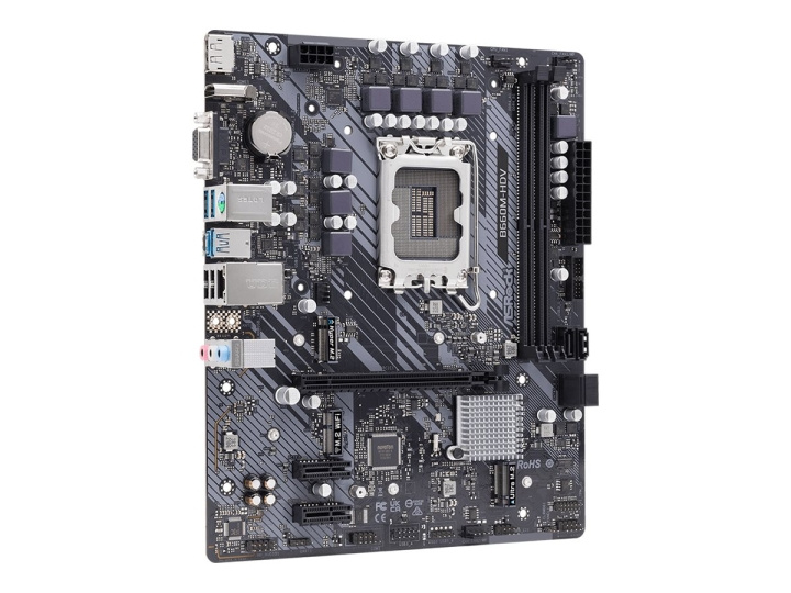 ASRock B660M-HDV Micro-ATX LGA1700 Intel B660 in the group COMPUTERS & PERIPHERALS / Computer components / Motherboard at TP E-commerce Nordic AB (C62494)