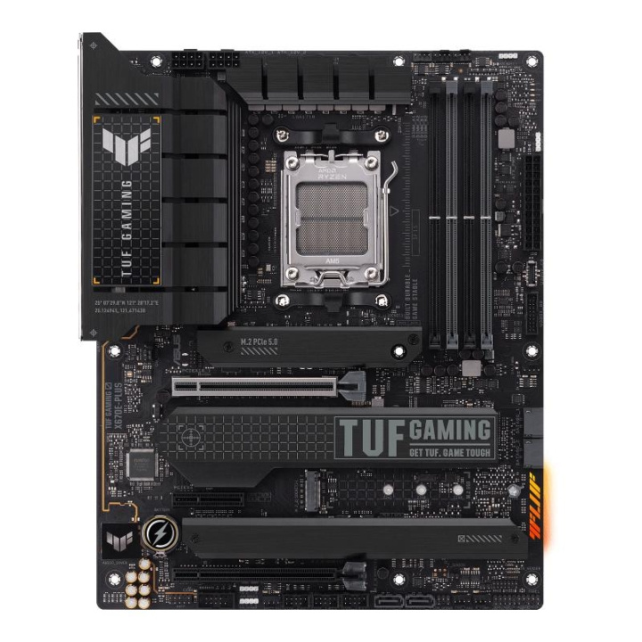 ASUS TUF Gaming X670E-Plus - ATX, AM5, DDR5 in the group COMPUTERS & PERIPHERALS / Computer components / Motherboard at TP E-commerce Nordic AB (C62508)