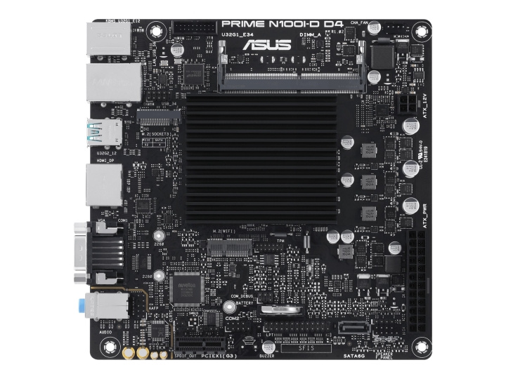 ASUS PRIME N100I-D D4 Mini ITX in the group COMPUTERS & PERIPHERALS / Computer components / Motherboard at TP E-commerce Nordic AB (C62568)