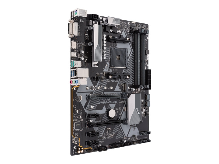 ASUS PRIME B450-PLUS ATX AM4 AMD B450 in the group COMPUTERS & PERIPHERALS / Computer components / Motherboard at TP E-commerce Nordic AB (C62603)