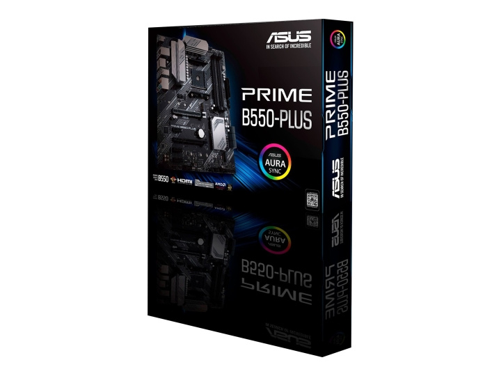ASUS PRIME B550-PLUS ATX AM4 AMD B550 in the group COMPUTERS & PERIPHERALS / Computer components / Motherboard at TP E-commerce Nordic AB (C62633)