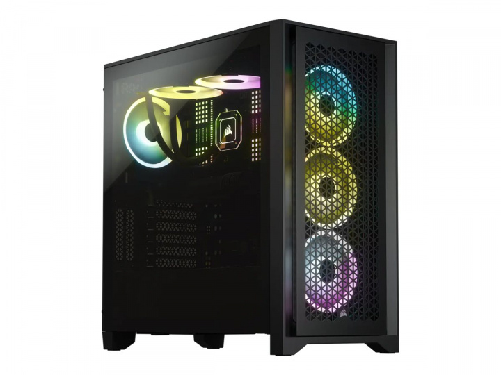 Corsair 4000D AIRFLOW Tower ATX No Power Supply Black in the group COMPUTERS & PERIPHERALS / Computer components / Chassis at TP E-commerce Nordic AB (C62634)