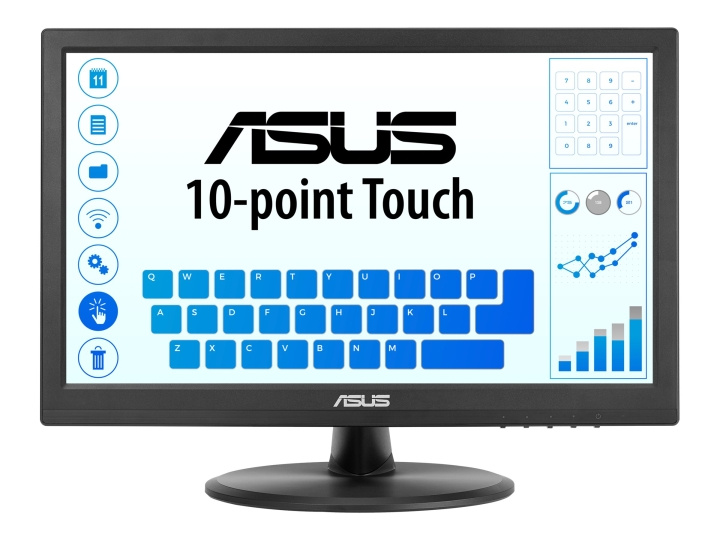 ASUS VT168HR 15.6 1366 x 768 VGA (HD-15) HDMI 60Hz in the group COMPUTERS & PERIPHERALS / Computer monitor / Computer monitors at TP E-commerce Nordic AB (C62684)