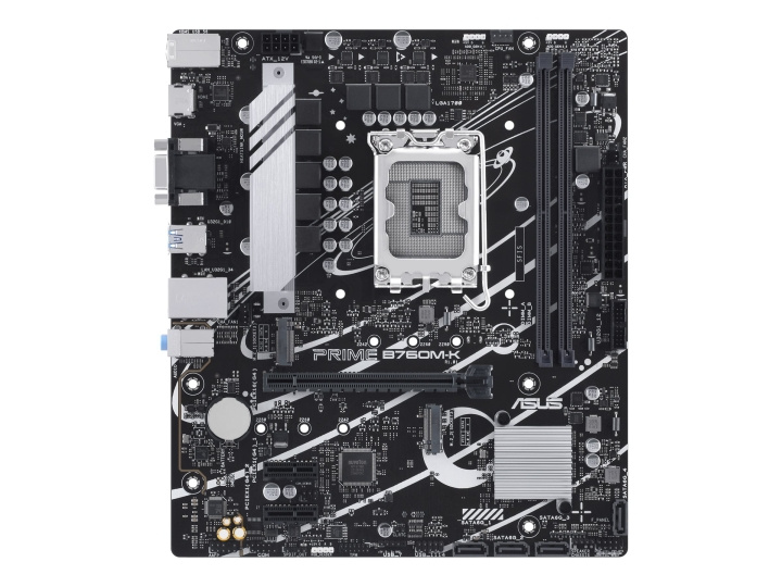 ASUS PRIME B760M-K Micro-ATX LGA1700 base Intel B760 in the group COMPUTERS & PERIPHERALS / Computer components / Motherboard at TP E-commerce Nordic AB (C62721)