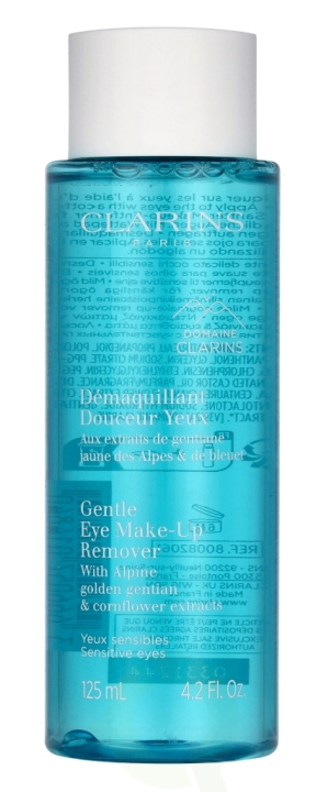 Clarins Gentle Eye Make-Up Remover 125 ml in the group BEAUTY & HEALTH / Makeup / Makeup removal at TP E-commerce Nordic AB (C62864)