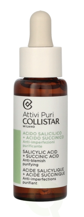 Collistar Attivi Puri Salicylic Acid + Succinic Acid 30 ml in the group BEAUTY & HEALTH / Skin care / Face / Skin serum at TP E-commerce Nordic AB (C62890)