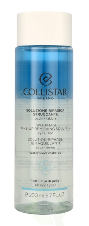 Collistar Two-Phase Make-Up Removing Solution 200 ml in the group BEAUTY & HEALTH / Makeup / Makeup removal at TP E-commerce Nordic AB (C62893)