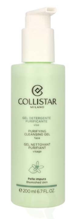 Collistar Purifying Cleansing Gel 200 ml in the group BEAUTY & HEALTH / Skin care / Face / Cleaning at TP E-commerce Nordic AB (C62899)