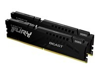 Kingston FURY Beast DDR5 16GB kit 6000MHz CL36 On-die ECC in the group COMPUTERS & PERIPHERALS / Computer components / RAM memory / DDR5 at TP E-commerce Nordic AB (C63060)