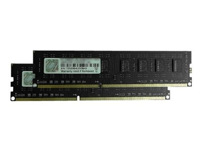 G.Skill NT Series DDR3 16GB kit 1600MHz CL11 Non-ECC in the group COMPUTERS & PERIPHERALS / Computer components / RAM memory / DDR3 at TP E-commerce Nordic AB (C63081)