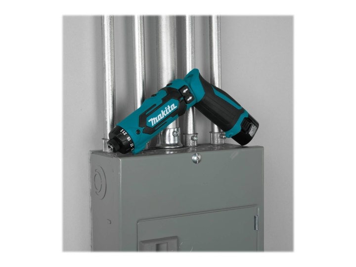 Makita DF012DSE Drill/driver 2 batteries included 1/4 hex socket in the group HOME, HOUSEHOLD & GARDEN / Tools / Screwdrivers at TP E-commerce Nordic AB (C63106)