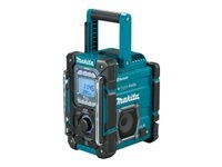 Makita DMR301 Radio för arbetsplatser Svart Blå in the group HOME ELECTRONICS / Audio & Picture / Home cinema, Hifi & Portable / Radio & Alarm clocks / Radio at TP E-commerce Nordic AB (C63150)