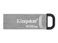 Kingston DataTraveler Kyson 512GB USB 3.2 Gen 1 Silver in the group HOME ELECTRONICS / Storage media / USB memory / USB 3.2 at TP E-commerce Nordic AB (C63187)