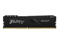 Kingston FURY Beast DDR4 64GB kit 3600MHz CL18 Non-ECC in the group COMPUTERS & PERIPHERALS / Computer components / RAM memory / DDR4 at TP E-commerce Nordic AB (C63209)