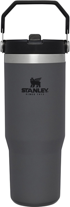 Stanley The IceFlow Flip Straw Tumbler thermos flask, charcoal, 890 ml in the group Sport, leisure & Hobby / Outdoor recreation / Thermoses & Water Bottles at TP E-commerce Nordic AB (C63355)