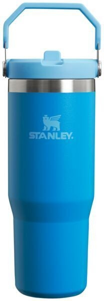 Stanley The IceFlow Flip Straw Tumbler thermos flask, blue, 890 ml in the group Sport, leisure & Hobby / Outdoor recreation / Thermoses & Water Bottles at TP E-commerce Nordic AB (C63362)