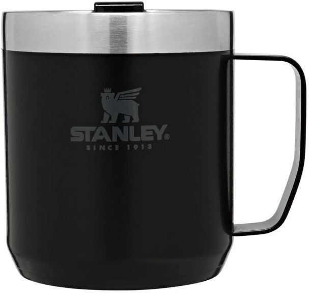 Stanley The Legendary Camp Mug, black, 350 ml in the group Sport, leisure & Hobby / Outdoor recreation / Thermoses & Water Bottles at TP E-commerce Nordic AB (C63366)