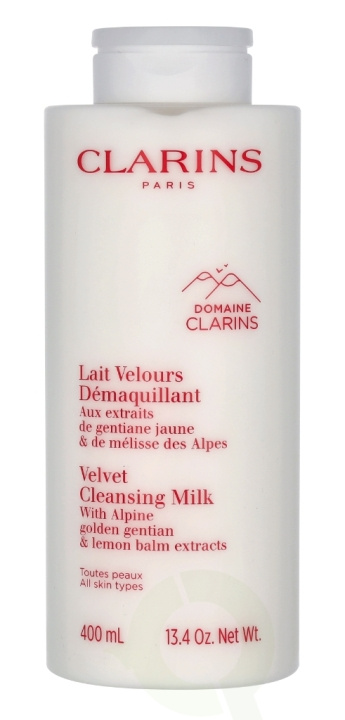 Clarins Velvet Cleansing Milk 400 ml in the group BEAUTY & HEALTH / Skin care / Face / Cleaning at TP E-commerce Nordic AB (C63446)
