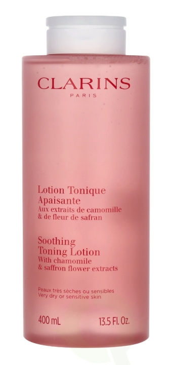 Clarins Soothing Toning Lotion 400 ml in the group BEAUTY & HEALTH / Skin care / Face / Cleaning at TP E-commerce Nordic AB (C63448)