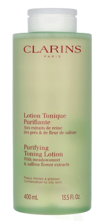 Clarins Purifying Toning Lotion 400 ml in the group BEAUTY & HEALTH / Skin care / Face / Cleaning at TP E-commerce Nordic AB (C63452)