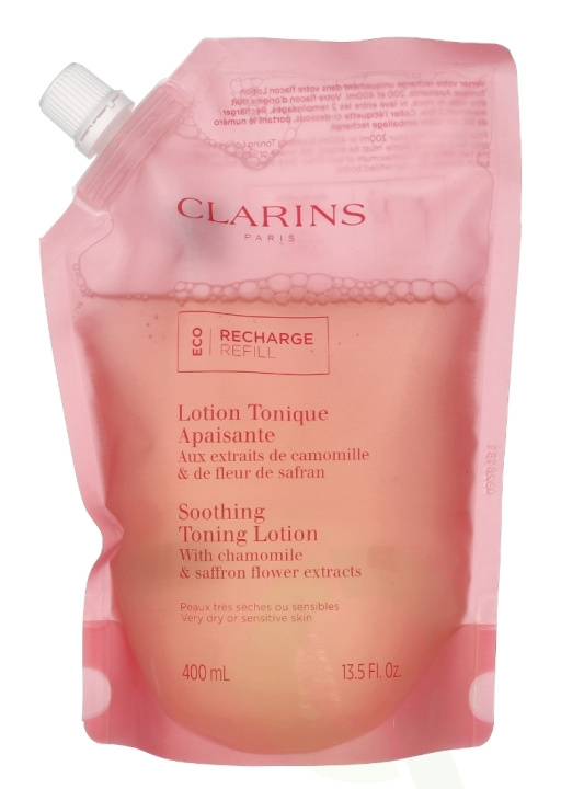 Clarins Soothing Toning Lotion Eco Refill 400 ml in the group BEAUTY & HEALTH / Skin care / Face / Cleaning at TP E-commerce Nordic AB (C63456)