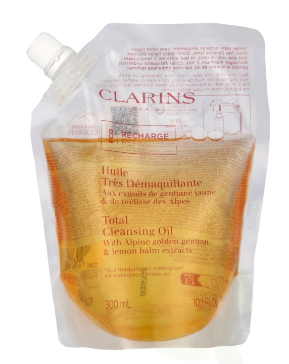 Clarins Total Cleansing Oil Eco Refill 300 ml in the group BEAUTY & HEALTH / Skin care / Face / Cleaning at TP E-commerce Nordic AB (C63457)