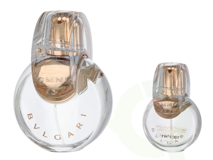 Bvlgari Omnia Crystalline Giftset 115 ml Edt Spray 100ml/Edt Spray 15ml in the group BEAUTY & HEALTH / Gift sets / Gift sets for her at TP E-commerce Nordic AB (C63480)
