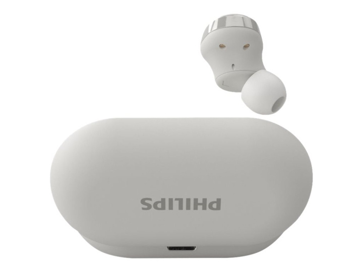Philips TAT4556WT Wireless True Wireless Earbuds White in the group HOME ELECTRONICS / Audio & Picture / Headphones & Accessories / Headphones at TP E-commerce Nordic AB (C63523)