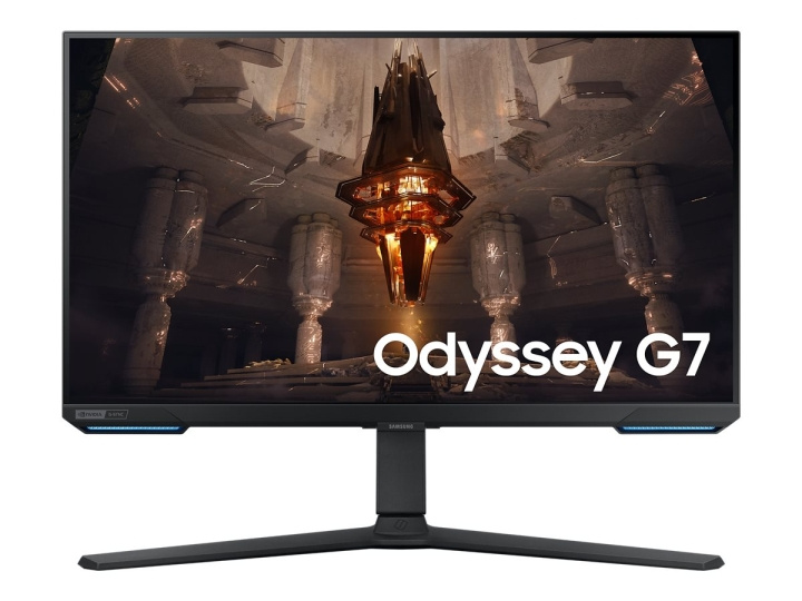 Samsung Odyssey G7 S28BG700EP 28 3840 x 2160 (4K) HDMI DisplayPort 144Hz Pivot-skärm in the group COMPUTERS & PERIPHERALS / Computer monitor / Computer monitors at TP E-commerce Nordic AB (C63543)