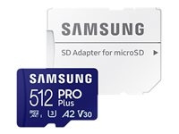 Samsung Pro MB-MD512SA microSDXC 512GB 180MB/s in the group HOME ELECTRONICS / Storage media / Memory cards / SD/SDHC/SDXC at TP E-commerce Nordic AB (C63579)
