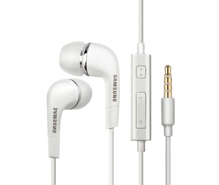 Samsung EHS64 Handsfree 3.5mm, White, Bulk in the group HOME ELECTRONICS / Audio & Picture / Headphones & Accessories / Headphones at TP E-commerce Nordic AB (C63583)