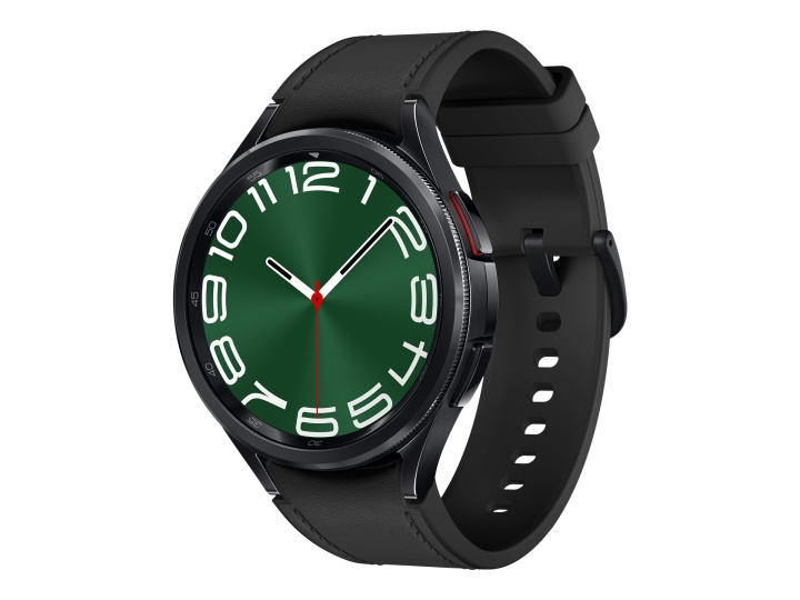 Samsung Galaxy Watch6 Classic 47 mm Svart Smart klocka in the group Sport, leisure & Hobby / Smartwatch & Activity trackers / Smartwatches at TP E-commerce Nordic AB (C63592)