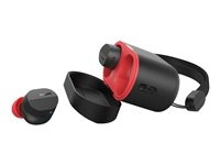 Philips TAA5508BK Wireless True Wireless Earbuds Black Red in the group HOME ELECTRONICS / Audio & Picture / Headphones & Accessories / Headphones at TP E-commerce Nordic AB (C63603)