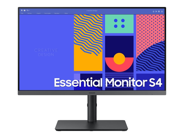 Samsung S24C432GAU 24 1920 x 1080 (Full HD) VGA (HD-15) HDMI DisplayPort 100Hz Pivot Monitor in the group COMPUTERS & PERIPHERALS / Computer monitor / Computer monitors at TP E-commerce Nordic AB (C63605)