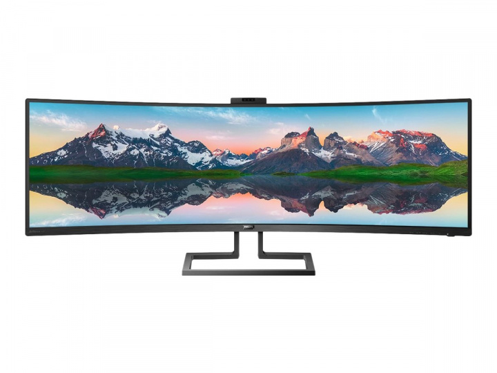 Philips Brilliance P-line 499P9H 49 5120 x 1440 (UltraWide) HDMI DisplayPort USB-C 60Hz dockningsskärm in the group COMPUTERS & PERIPHERALS / Computer monitor / Computer monitors at TP E-commerce Nordic AB (C63650)