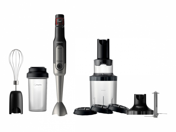 Philips Viva Collection ProMix HR2657 Hand blender Turbo function Black/stainless steel in the group HOME, HOUSEHOLD & GARDEN / Household appliances / Food processor & Kitchen appliances / Hand blenders at TP E-commerce Nordic AB (C63656)