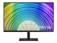 Samsung ViewFinity S6 S32A600UUP 32 2560 x 1440 (2K) HDMI DisplayPort USB-C 75Hz dockningsskärm in the group COMPUTERS & PERIPHERALS / Computer monitor / Computer monitors at TP E-commerce Nordic AB (C63751)