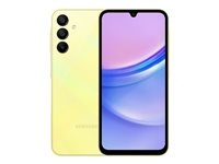 Samsung Galaxy A15 6.5 128GB Gul in the group SMARTPHONE & TABLETS / Mobile phones & smartphones at TP E-commerce Nordic AB (C63765)