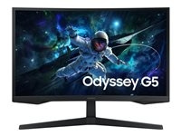 Samsung Odyssey G5 S27CG554EU 27 2560 x 1440 (2K) HDMI DisplayPort 165Hz in the group COMPUTERS & PERIPHERALS / Computer monitor / Computer monitors at TP E-commerce Nordic AB (C63804)