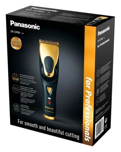 Panasonic GP84 Hårklippare Trimmer Professionell Skäggklippning Rakapparat Guld Edit in the group BEAUTY & HEALTH / Hair & Styling / Shaving & Trimming / Hair trimmers at TP E-commerce Nordic AB (C63818)