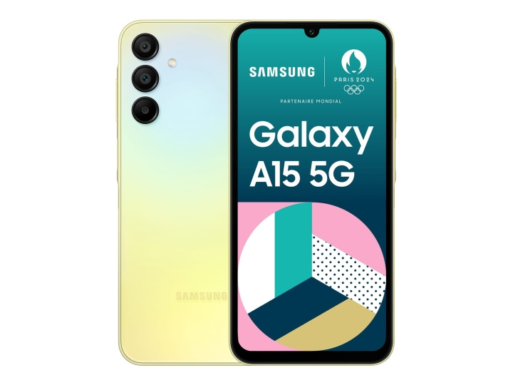 Samsung Galaxy A15 5G 6.5 128GB Gul in the group SMARTPHONE & TABLETS / Mobile phones & smartphones at TP E-commerce Nordic AB (C63833)