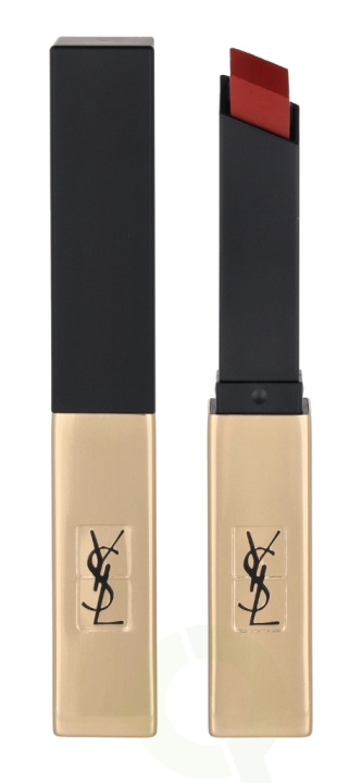 Yves Saint Laurent YSL Rouge Pur Couture The Slim Leather Matte Lipstick 2.2 g #28 True Chili in the group BEAUTY & HEALTH / Makeup / Lips / Lipstick at TP E-commerce Nordic AB (C63881)